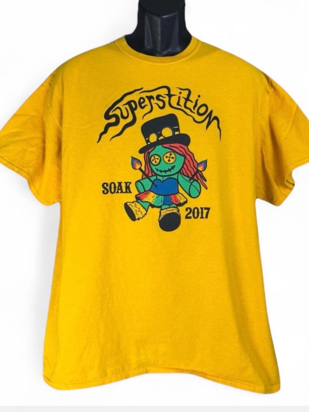 SOAK 2017 Burning Man Staff Shirt Superstition XL